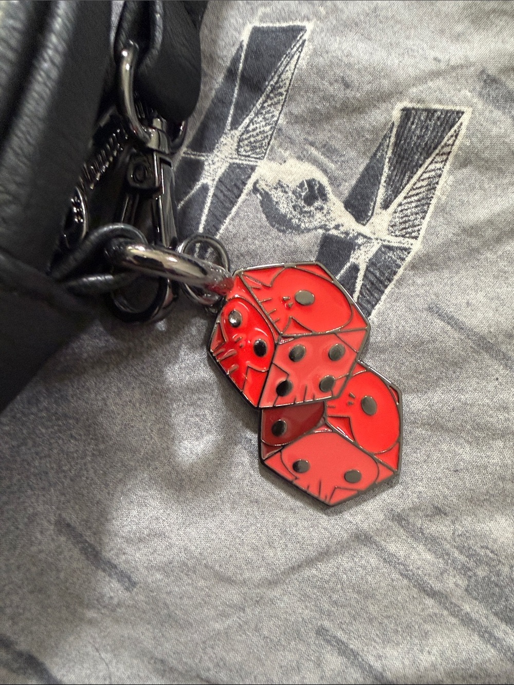 Loungefly The Nightmare Before Christmas Oogie Boogie Roulette Wheel Crossbody - Picture 3 of 9